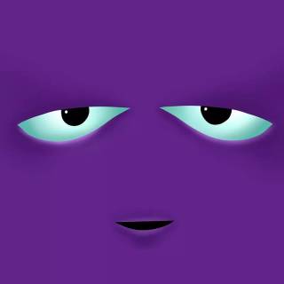 Purple smile wallpaper