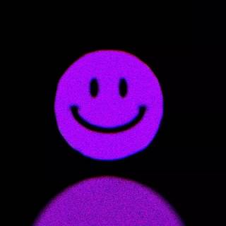 Purple smile wallpaper