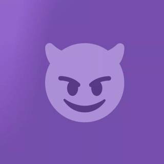 Purple smile wallpaper