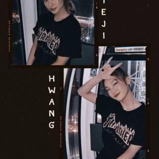 Yeji aesthetic wallpaper