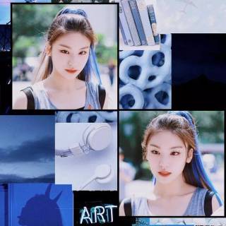 Yeji aesthetic wallpaper