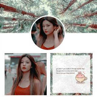 Yeji aesthetic wallpaper