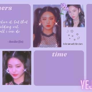 Yeji aesthetic wallpaper