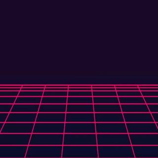 Retro cyber wallpaper