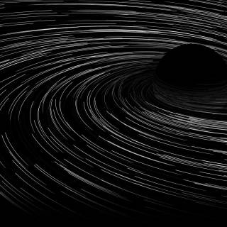 Black hole desktop wallpaper