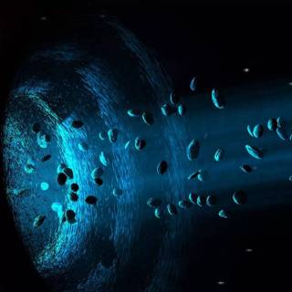 Black hole desktop wallpaper