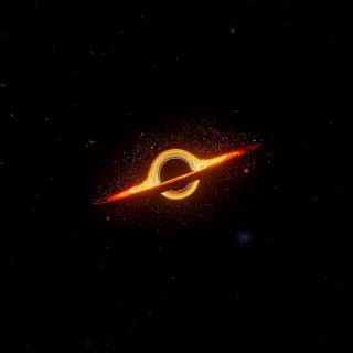 Black hole desktop wallpaper