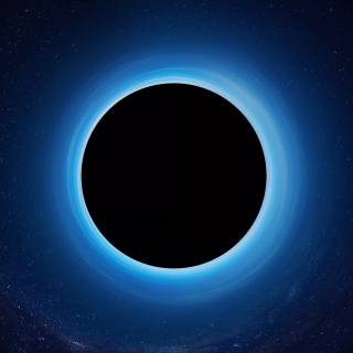 Black hole desktop wallpaper