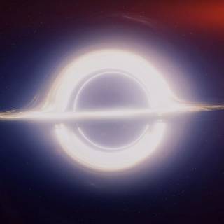 Black hole desktop wallpaper