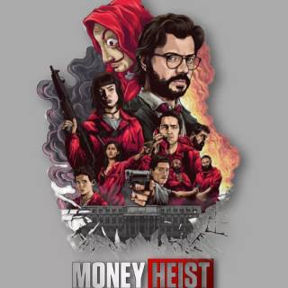 Money Heist mobile HD wallpaper