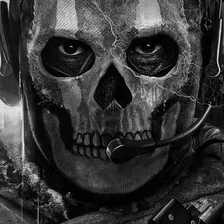 Ghost CoD MW2 wallpaper