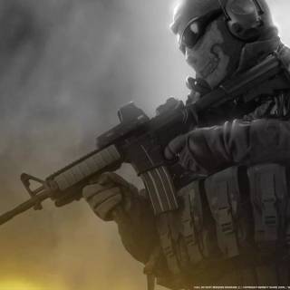 Ghost CoD MW2 wallpaper