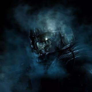 Ghost CoD MW2 wallpaper