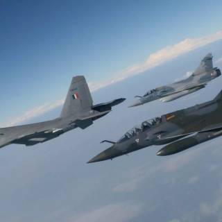 Indian jet wallpaper