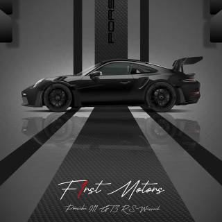 Black Porsche 911 wallpaper