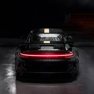 Black Porsche 911 wallpaper