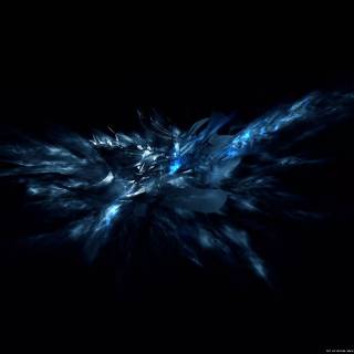 Black and light blue wallpaper