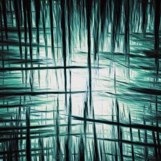 Black and light blue wallpaper