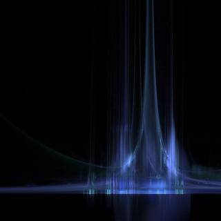 Black and light blue wallpaper