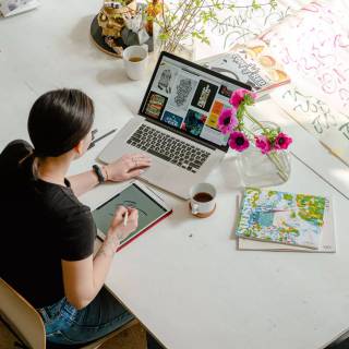 Working space wallpaper