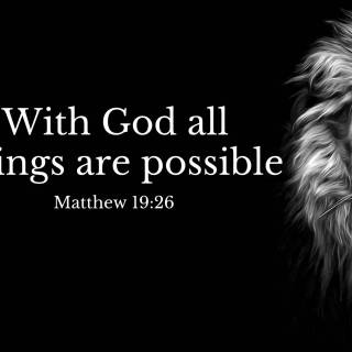 Bible verse black wallpaper