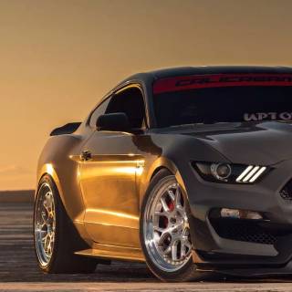Mustang modified wallpaper