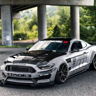 Mustang modified wallpaper