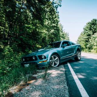 Mustang modified wallpaper