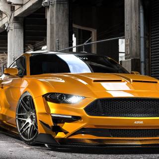 Mustang modified wallpaper