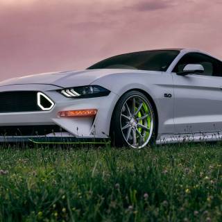 Mustang modified wallpaper