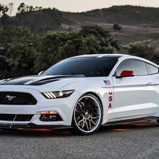 Mustang modified wallpaper