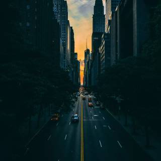 Vertical line wallpaper