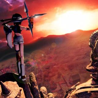 Fantasy character wallpaper