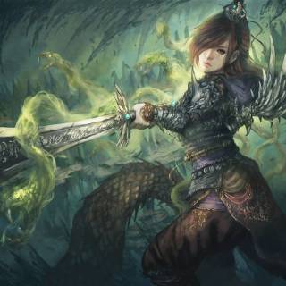Fantasy character wallpaper