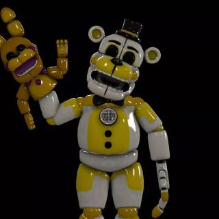 Golden Freddy FNAF wallpaper