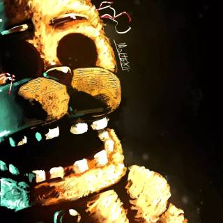 Golden Freddy FNAF wallpaper