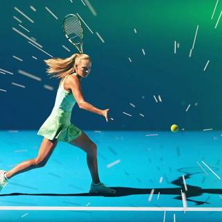 Tennis girl wallpaper
