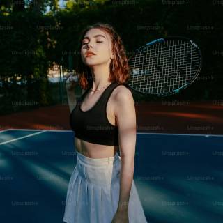 Tennis girl wallpaper