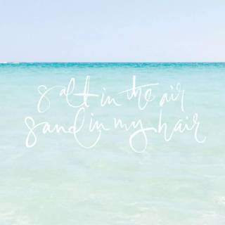 Ocean vibes wallpaper