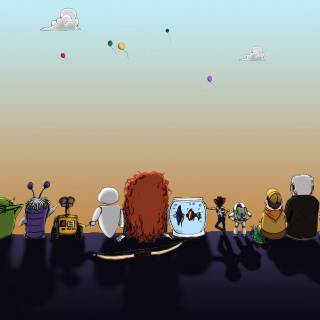 Pixar desktop wallpaper
