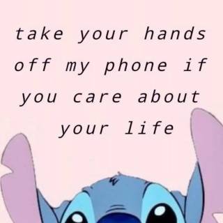 Stitch funny wallpaper