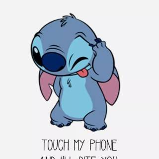 Stitch funny wallpaper