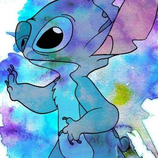 Stitch funny wallpaper