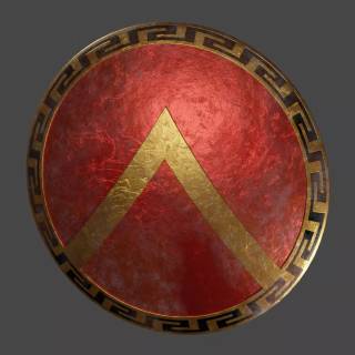 Ancient Greek shields wallpaper