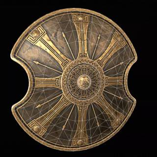 Ancient Greek shields wallpaper