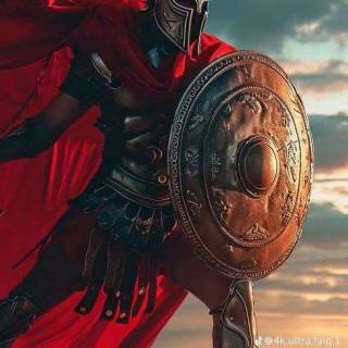 Ancient Greek shields wallpaper