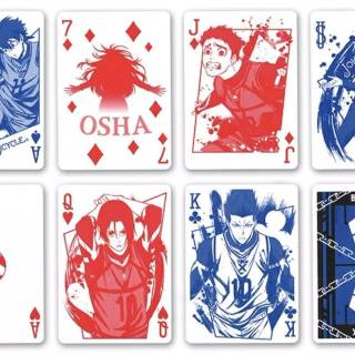 Blue Lock poker cards wallpaper