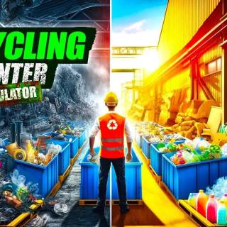 Recycling Center Simulator wallpaper