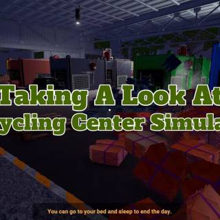Recycling Center Simulator wallpaper