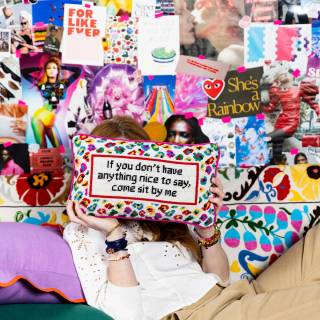 Bibliophilia collage wallpaper